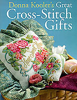 Looking for great cross-stitch projects to make a presents for family and friends? You'll find a treasure  chest of beautiful designs by Donna Kooler to choose from on these pages. Everyone on your gift list will appreciate receiving one of these projects because of the time and care you put into crafting it. You'll even want to create some for yourself since they are truly lovely.