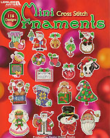 Get into the holiday spirit by stitching these delightful Mini ornament designs by Linda Gillum, Barbara Baatz Hillman and Sandy Orton for yourself or family and friends. Choose from 116 festive designs. There are angels and snowmen and Santas galore, cupcakes and stockings and dozens more.