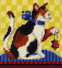 Playtime for Kitty: Here's a nice carry around project for a cat lover.