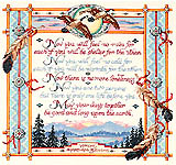 This wedding blessing offers the plainly spoken, yet provocative, caring insight to life together. Wise in the way of life, love, and heritage, this blessing will certainly be admired by newlyweds.
