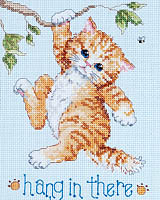 All in a day's play for a kitty anticipating nine lives.