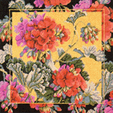A must see! Rich and unique color palette. Fabulous styling creates an illusion border.
