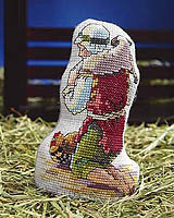 Shepherd Boy, part of our soft sculpture Nativity collection. Great as ornaments or displayed in a manger.