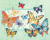 Brilliant Butterflies dance aloft, each as spectacular as the next.