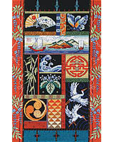 Take a trip to the Orient! Enjoy this counted cross stitch design by Kooler Design studio and Nancy Rossi. Enjoy all the flavor and serenity of the Orient with this wonderfully detailed sampler.