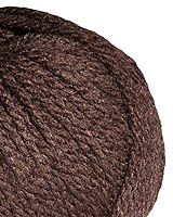 There are 11 colors, both solid and variegated in this well named worsted weight yarn of 50% Merino and 50% Silk. Luxury for everybody.