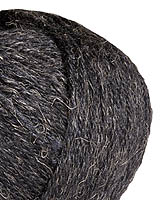 This is a fascinating blend of Superwash Merino, Linen and Silk, in 14 solid and variegated colors of DK weight yarn. Excellent for sweaters and your home.