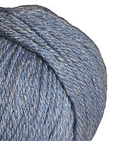 This is a fascinating blend of Superwash Merino, Linen and Silk, in 14 solid and variegated colors of DK weight yarn. Excellent for sweaters and your home.