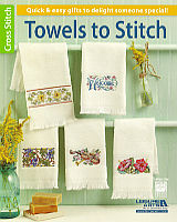 11 quick and easy gifts to delight someone special. Turn a simple hand towel into a delightfully personal piece of décor, for you or for a friend.  This book includes clear charts, keys, general instructions, stitched photos and a lovely monogram alphabet to personalize your projects. 
