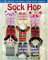 Pamper your feet with warm, cozy, knitted socks in an array of colorful patterns. Inspired by the beautiful wool sweaters created by Ann and Eugene Bourgeois of Philosopher's Wool, Co., author Joseph Madl presents his delightful knitted socks.