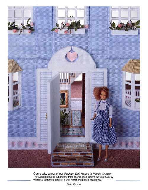 BARBIE LAUNDRY Duo Plastic Canvas Digital PATTERN Washer Dryer Machine Doll  House Furniture Vintage Needlepoint Kids Play Toys 
