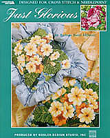 Designer Barbara Baatz Hillman has created two springtime fresh floral designs that can be stitched in either Counted Cross stitch or Needlepoint. You will love the versatility of the classic primrose and cabbage rose designs. Your fabric, count and thread selections will determine the finished size, from an accent pillow to a framed wall hanging.