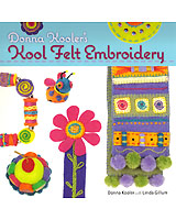 NEW! Donna Kooler and Linda Gillum have put together fantastic, fresh designs for stunning home and fashion accessories to create from felt. What makes these projects so unique are the lovely embellishments, whether they're small felt shapes to embroider or beads, sequins, and other flourishes.