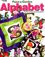 Decorate your home and wardrobe with an alphabet of colorful garden flowers.