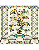 Family Registry - PDF: This heirloom family registry is our most elaborate and detailed family tree design ever created by Kooler Design. It includes all family members for four generations. A perfectly personalized family tree will be cherished. 