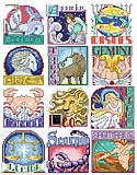 Zodiac Signs - PDF: Celebrate the astrological star signs and all the best qualities that come with them while adding sweet whimsy to the walls of your home with this cross stitch art. From Capricorn to Sagittarius you won't have to worry about Mercury being in retrograde, because this fun cross stitch set will keep the stars ever in your favor. Stitch one for a friend or all 12!
