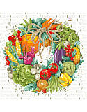 Vegetable Wreath - Chart