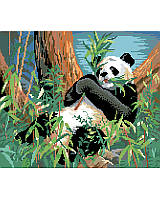 Add a pop of charming and cute style to your little one's room with this must-have panda cross stitch art. Showcasing a cuddly panda this design adds a welcoming touch to any empty wall.

