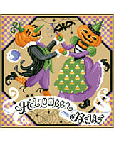 Halloween Ball by Sandy Orton is a fun and lively design depicting our favorite October Holiday