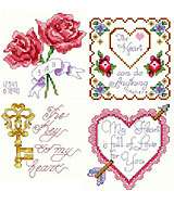 Collection of 12 Love designs