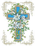 Lilies of the Cross - PDF: This beautifully decorated cross features a delicate lily design and will adorn your home with a sign of your long-lasting faith and inspiration. Give this thoughtful gift for birthdays, religious occasions or just because you want to share the gift of love.