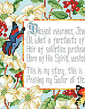 Blessed Assurance - PDF: One of our Best Loved Hymns designs, Blessed Assurance, is a beloved and well known gospel song. This classic American gospel song was written by blind poetess Fanny Crosby over  100 years ago and is still dear to our hearts today. 