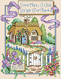 Psalm 75:1 - PDF: A lovely garden gate, meandering path and cozy cottage calls to you: “Unto Thee, O God, Do We Give Thanks.” Springtime is a season of rebirth and this classic scripture of thanksgiving will inspire all year long.