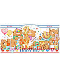 Bouncing Baby Bears Birth Record - PDF: Show your baby bear just how much you care with the cheerful, personalized wall art that is sure to brighten the nursery.