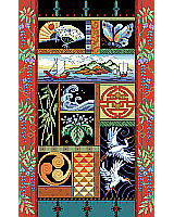 Take a trip to the Orient! Enjoy this counted cross stitch design by Kooler Design studio and Nancy Rossi. 